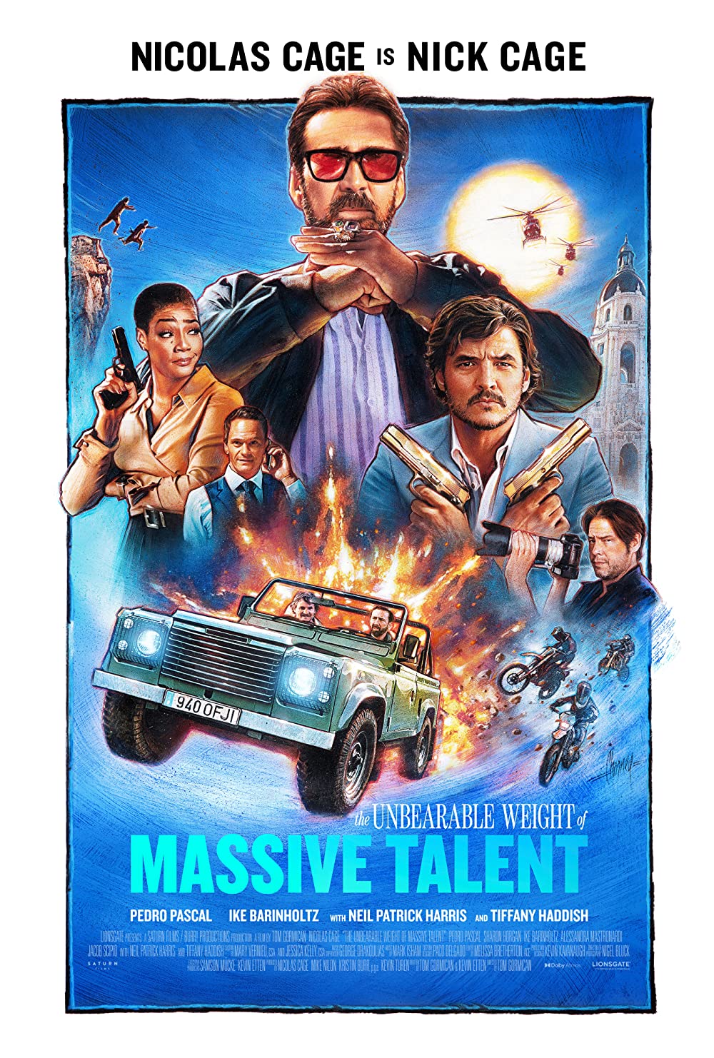 The Unbearable Weight Of Massive Talent Theatrical Poster
